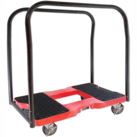 SNAP-LOC Snap-Loc¬Æ Panel Cart Dolly Red 1500 Lb. Cap., Steel Frame, Strap Option, 4" Casters SL1500PC4R